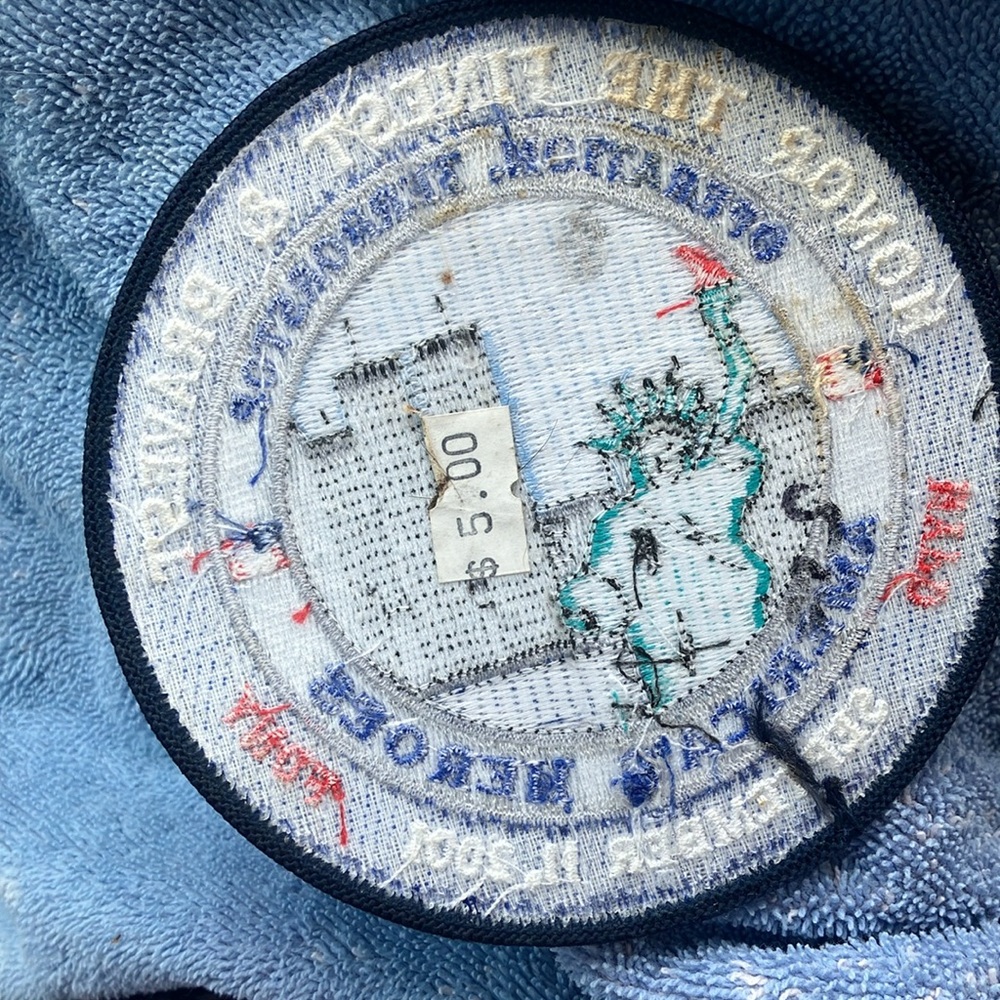 9/11 Commemorative Embroidered Patch - Picture 4 of 4